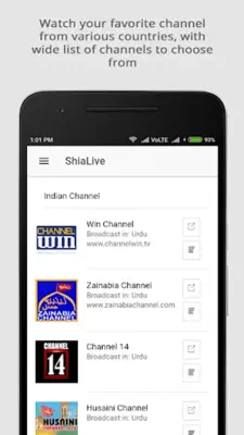 ShiaLive android App screenshot 4